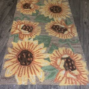 Sunflower rug